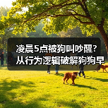 凌晨5点被狗叫吵醒?从行为逻辑破解狗狗早起吠叫难题(图4) 凌晨5点被狗叫吵醒?从行为逻辑破解狗狗早起吠叫难题(图4)