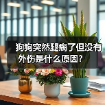 狗狗突然腿瘸了但没有外伤是什么原因？（图2）