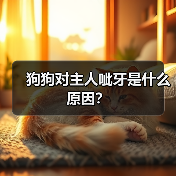 狗狗对主人呲牙是什么原因？（图1）