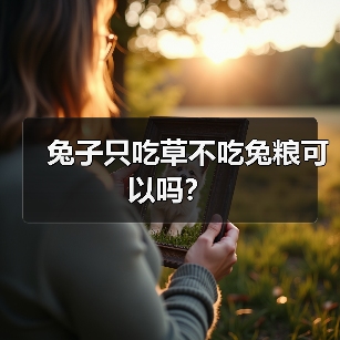 兔子只吃草不吃兔粮可以吗？（图4）