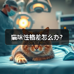 猫咪性格差怎么办？（图1）