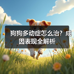 狗狗多动症怎么治?成因表现全解析(图3) 狗狗多动症怎么治?成因表现全解析(图3)