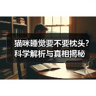 猫咪睡觉要不要枕头？科学解析与真相揭秘（图2）