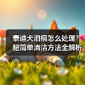 泰迪犬泪痕怎么处理?超简单清洁方法全解析!(图1) 泰迪犬泪痕怎么处理?超简单清洁方法全解析!(图1)