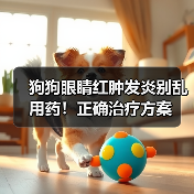狗狗眼睛红肿发炎别乱用药！正确治疗方案（图2）