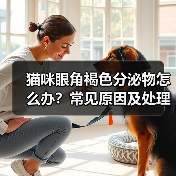 猫咪眼角褐色分泌物怎么办?常见原因及处理方法(图1) 猫咪眼角褐色分泌物怎么办?常见原因及处理方法(图1)