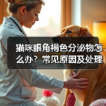 猫咪眼角褐色分泌物怎么办?常见原因及处理方法(图2) 猫咪眼角褐色分泌物怎么办?常见原因及处理方法(图2)