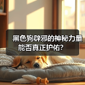 黑色狗辟邪的神秘力量能否真正护佑?(图1) 黑色狗辟邪的神秘力量能否真正护佑?(图1)