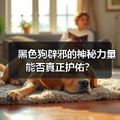 黑色狗辟邪的神秘力量能否真正护佑?(图2) 黑色狗辟邪的神秘力量能否真正护佑?(图2)