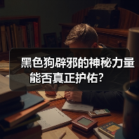 黑色狗辟邪的神秘力量能否真正护佑?(图4) 黑色狗辟邪的神秘力量能否真正护佑?(图4)
