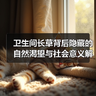 卫生间长草背后隐藏的自然渴望与社会意义解析（图1）
