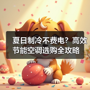 夏日制冷不费电?高效节能空调选购全攻略(图2) 夏日制冷不费电?高效节能空调选购全攻略(图2)
