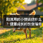 刚满月的小猫该吃什么?健康成长的饮食指南(图2) 刚满月的小猫该吃什么?健康成长的饮食指南(图2)