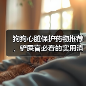 狗狗心脏保护药物推荐，铲屎官必看的实用清单（图4）