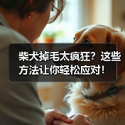 柴犬掉毛太疯狂?这些方法让你轻松应对!(图1) 柴犬掉毛太疯狂?这些方法让你轻松应对!(图1)