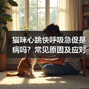 猫咪心跳快呼吸急促是病吗？常见原因及应对方法（图3）