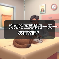 狗狗吃匹莫苯丹一天一次有效吗？（图3）