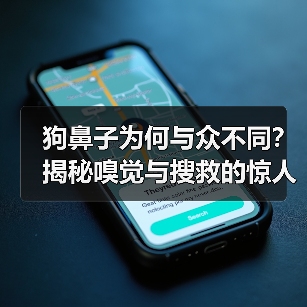 狗鼻子为何与众不同？揭秘嗅觉与搜救的惊人关联（图1）