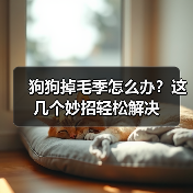 狗狗掉毛季怎么办?这几个妙招轻松解决(图4) 狗狗掉毛季怎么办?这几个妙招轻松解决(图4)