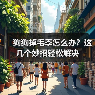 狗狗掉毛季怎么办?这几个妙招轻松解决(图3) 狗狗掉毛季怎么办?这几个妙招轻松解决(图3)