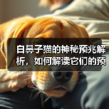 白鼻子猫的神秘预兆解析,如何解读它们的预示与亲密互动(图1) 白鼻子猫的神秘预兆解析,如何解读它们的预示与亲密互动(图1)