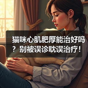 猫咪心肌肥厚能治好吗?别被误诊耽误治疗!(图3) 猫咪心肌肥厚能治好吗?别被误诊耽误治疗!(图3)