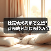 杜宾幼犬狗粮怎么选?营养成分与喂养技巧全解析(图2) 杜宾幼犬狗粮怎么选?营养成分与喂养技巧全解析(图2)