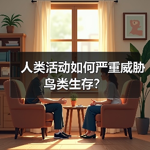 人类活动如何严重威胁鸟类生存?(图1) 人类活动如何严重威胁鸟类生存?(图1)