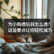 为小狗选玩具怎么选?这些要点让你轻松成为最佳伙伴(图2) 为小狗选玩具怎么选?这些要点让你轻松成为最佳伙伴(图2)