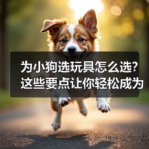 为小狗选玩具怎么选?这些要点让你轻松成为最佳伙伴(图3) 为小狗选玩具怎么选?这些要点让你轻松成为最佳伙伴(图3)