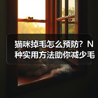 猫咪掉毛怎么预防?N种实用方法助你减少毛发困扰(图1) 猫咪掉毛怎么预防?N种实用方法助你减少毛发困扰(图1)