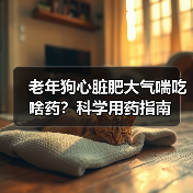 老年狗心脏肥大气喘吃啥药？科学用药指南（图2）