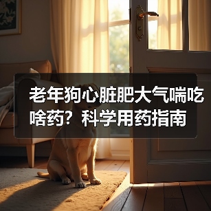 老年狗心脏肥大气喘吃啥药？科学用药指南（图4）