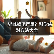 猫咪掉毛严重?科学应对方法大全(图2) 猫咪掉毛严重?科学应对方法大全(图2)
