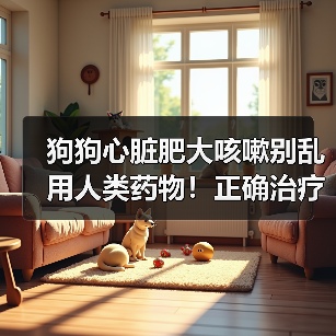 狗狗心脏肥大咳嗽别乱用人类药物!正确治疗方案详解(图1) 狗狗心脏肥大咳嗽别乱用人类药物!正确治疗方案详解(图1)