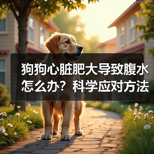 狗狗心脏肥大导致腹水怎么办?科学应对方法解析(图2) 狗狗心脏肥大导致腹水怎么办?科学应对方法解析(图2)