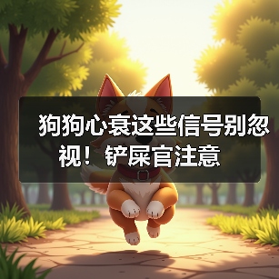 狗狗心衰这些信号别忽视!铲屎官注意(图3) 狗狗心衰这些信号别忽视!铲屎官注意(图3)