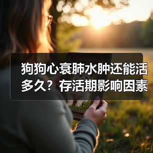 狗狗心衰肺水肿还能活多久?存活期影响因素全解析(图1) 狗狗心衰肺水肿还能活多久?存活期影响因素全解析(图1)