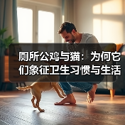 厕所公鸡与猫:为何它们象征卫生习惯与生活品质?(图1) 厕所公鸡与猫:为何它们象征卫生习惯与生活品质?(图1)