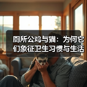 厕所公鸡与猫:为何它们象征卫生习惯与生活品质?(图4) 厕所公鸡与猫:为何它们象征卫生习惯与生活品质?(图4)