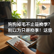 狗狗掉毛不止是换季?别以为只是换季!这些隐藏原因要警惕(图2) 狗狗掉毛不止是换季?别以为只是换季!这些隐藏原因要警惕(图2)
