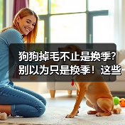 狗狗掉毛不止是换季?别以为只是换季!这些隐藏原因要警惕(图4) 狗狗掉毛不止是换季?别以为只是换季!这些隐藏原因要警惕(图4)