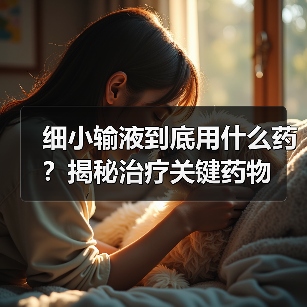 细小输液到底用什么药?揭秘治疗关键药物(图3) 细小输液到底用什么药?揭秘治疗关键药物(图3)