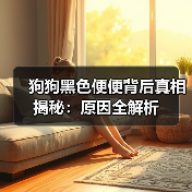 狗狗黑色便便背后真相揭秘：原因全解析（图2）
