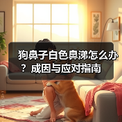 狗鼻子白色鼻涕怎么办?成因与应对指南(图1) 狗鼻子白色鼻涕怎么办?成因与应对指南(图1)