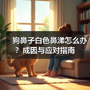 狗鼻子白色鼻涕怎么办?成因与应对指南(图3) 狗鼻子白色鼻涕怎么办?成因与应对指南(图3)