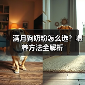 满月狗奶粉怎么选?喂养方法全解析(图1) 满月狗奶粉怎么选?喂养方法全解析(图1)
