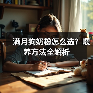 满月狗奶粉怎么选?喂养方法全解析(图3) 满月狗奶粉怎么选?喂养方法全解析(图3)