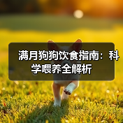 满月狗狗饮食指南:科学喂养全解析(图2) 满月狗狗饮食指南:科学喂养全解析(图2)
