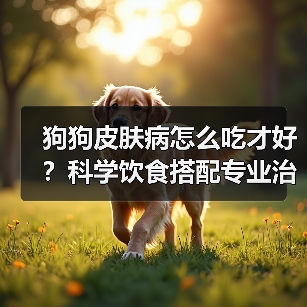 狗狗皮肤病怎么吃才好?科学饮食搭配专业治疗(图4) 狗狗皮肤病怎么吃才好?科学饮食搭配专业治疗(图4)